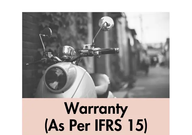 IFRS 15 Warranty