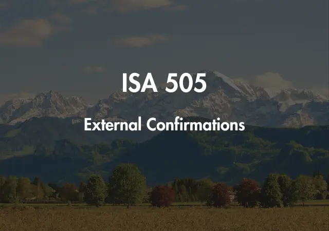 ISA 505