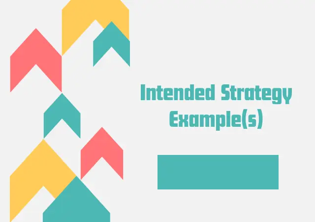 Intended Strategy Practical Examples