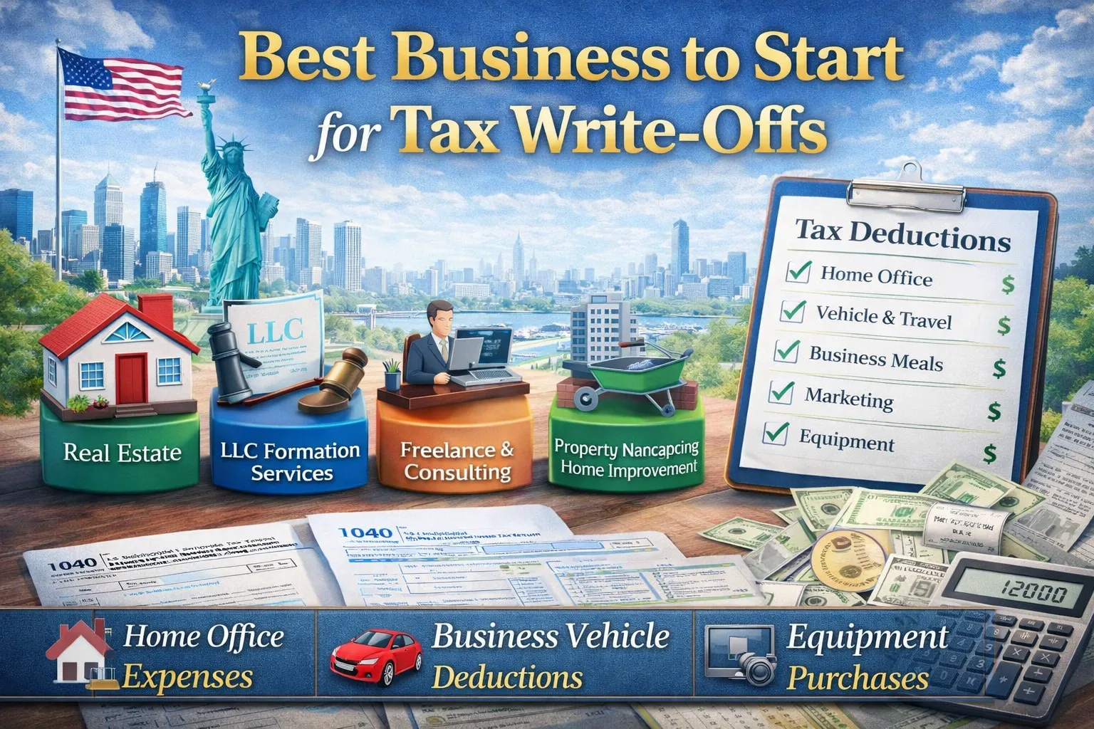 Best Business to Start for Tax Write-Offs