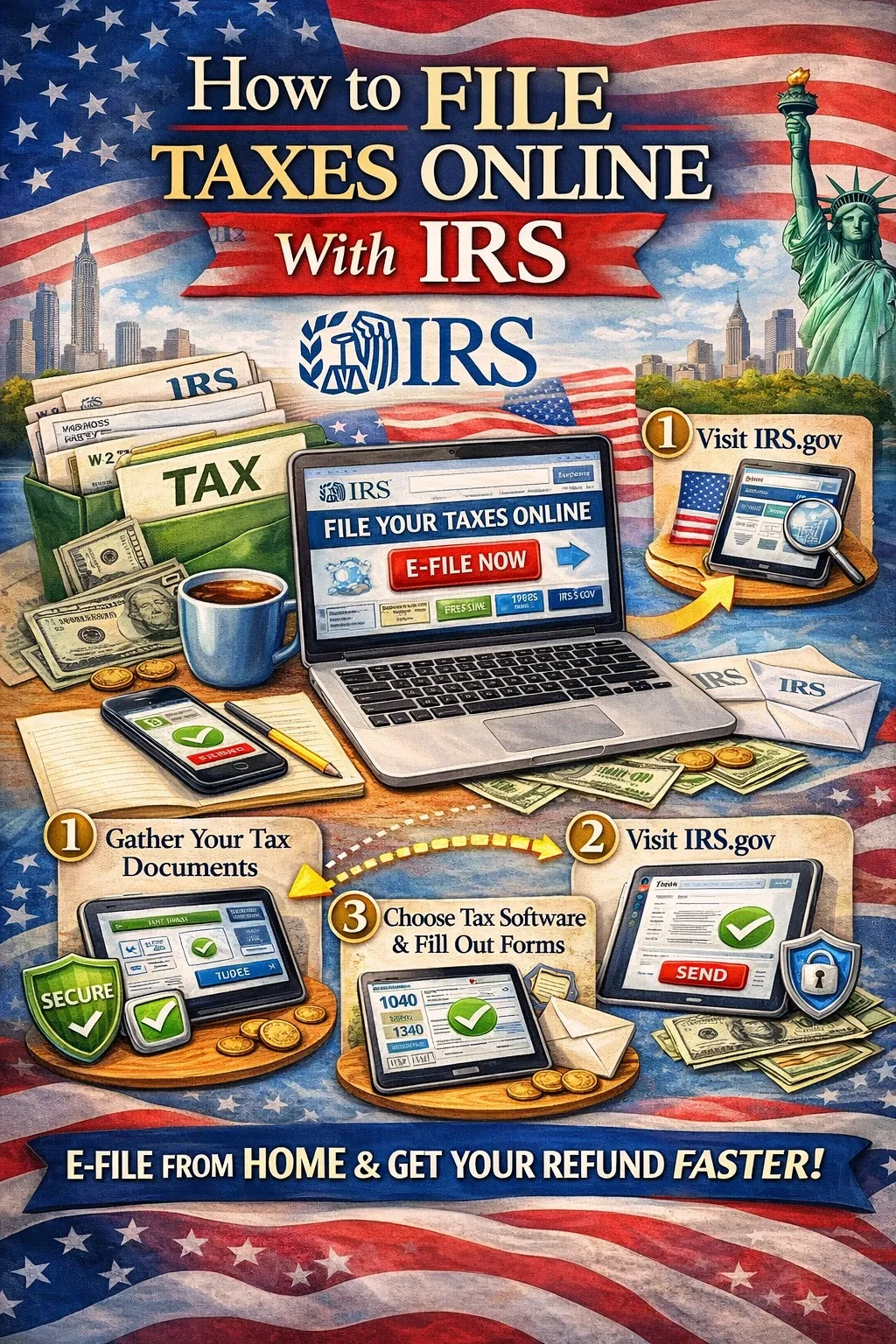 How to File Taxes Online With IRS