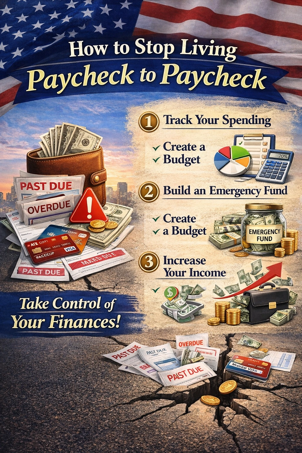 How to Stop Living Paycheck to Paycheck
