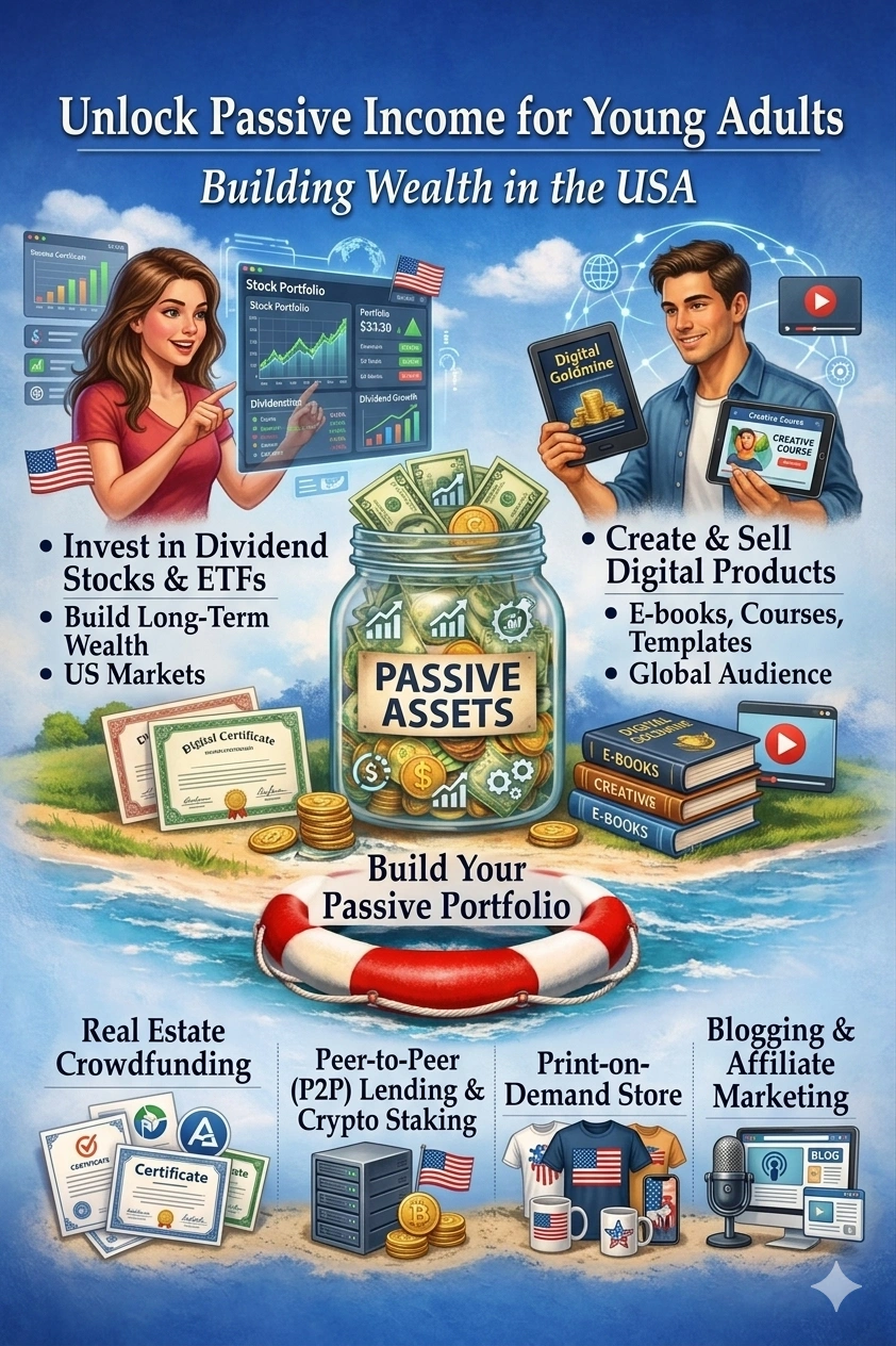 Passive Income Ideas for Young Adults