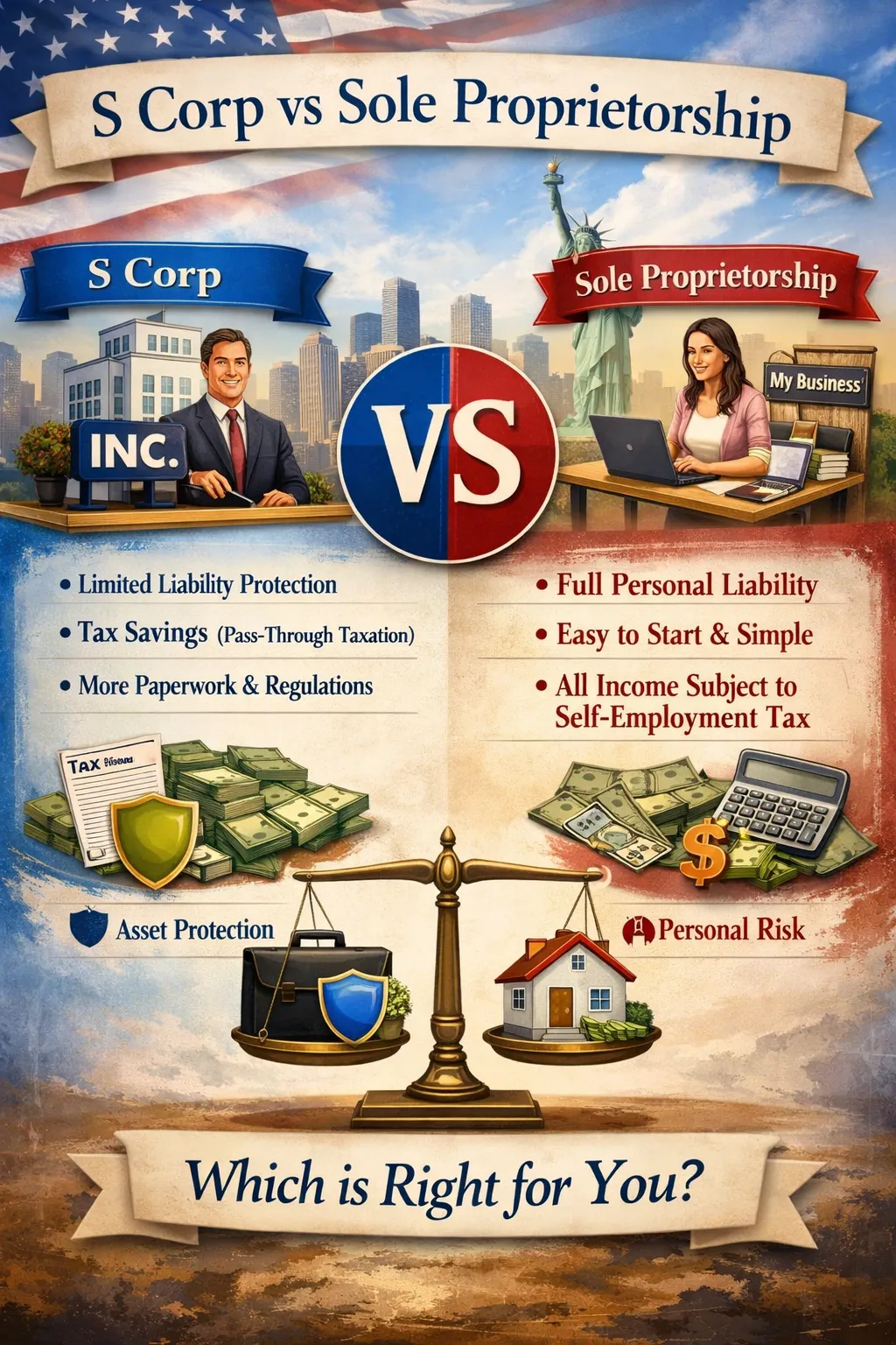 S Corp Vs Sole Proprietorship