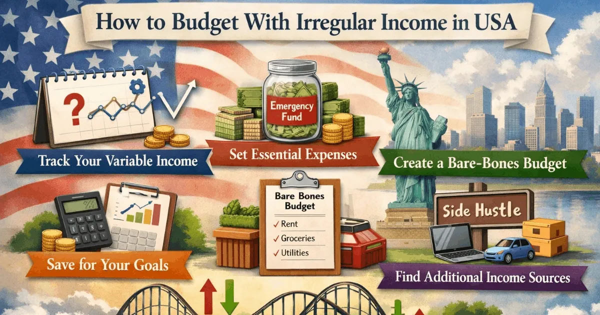 How to Budget With Irregular Income In USA