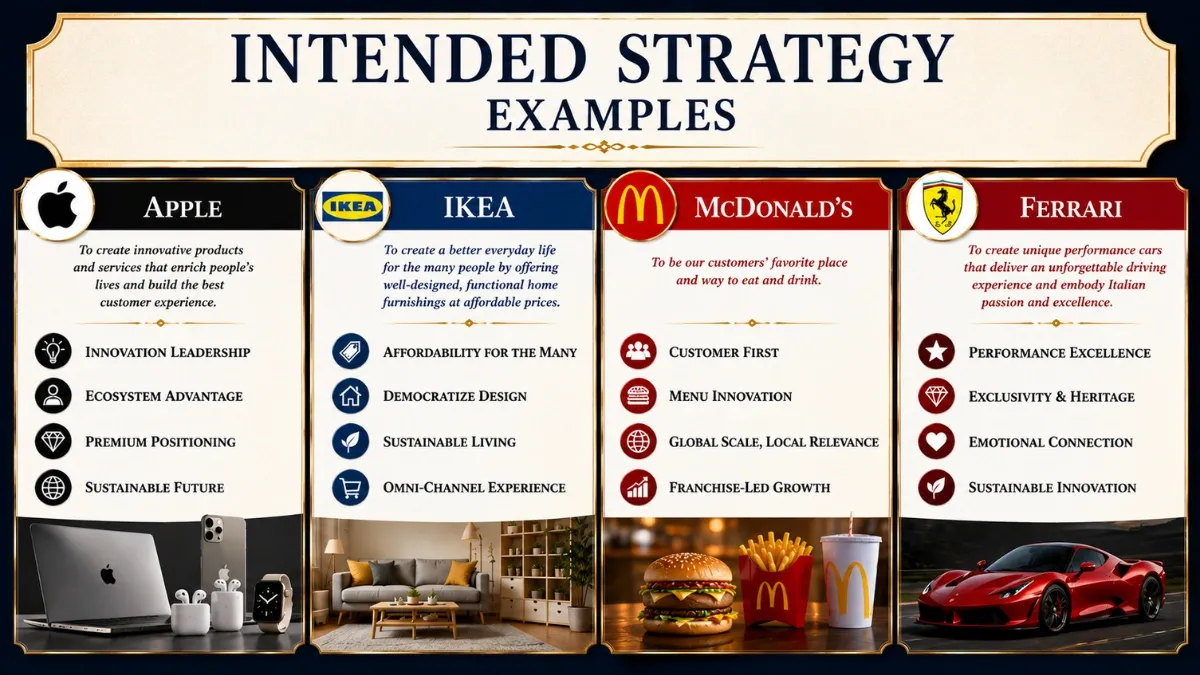 Intended Strategy Examples